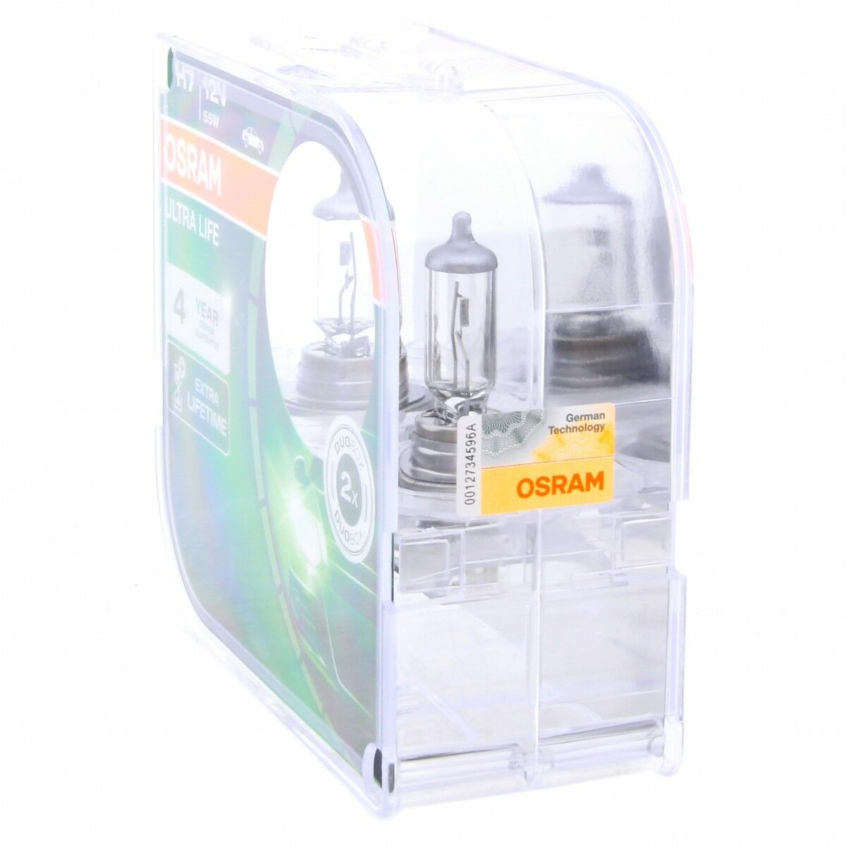 H7 OSRAM Ultra Life 64210ULT-HCB 12V Extra Lifetime Lampe DUO Set 2 Stück