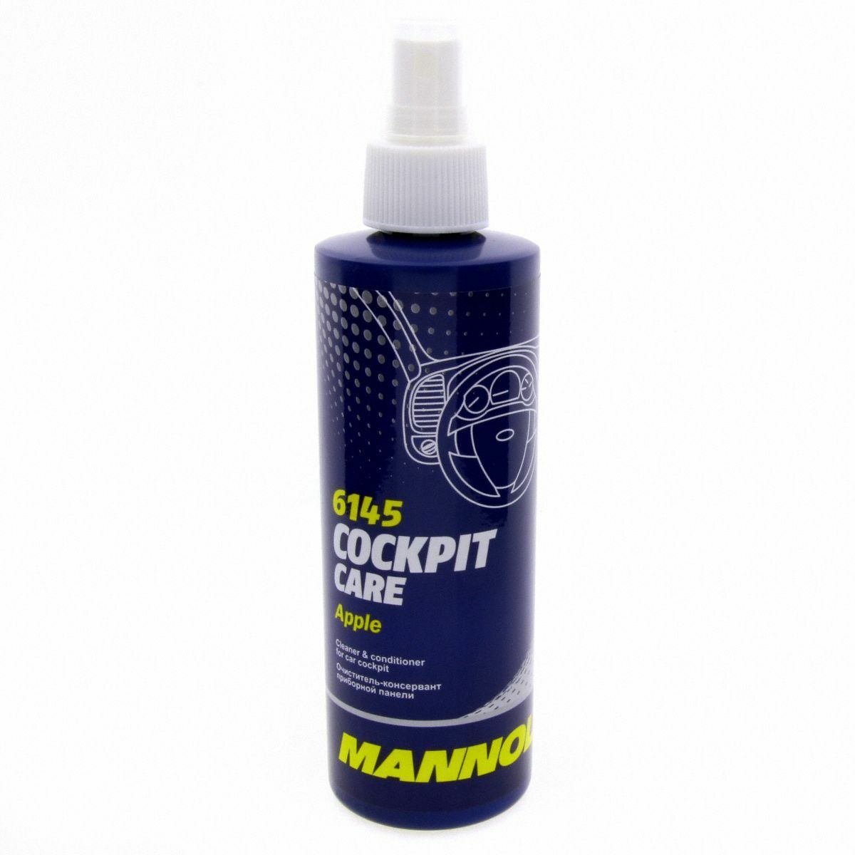 3x 250ml MANNOL 6145 Cockpit Care Apfel Konservierungsmittel Schutz