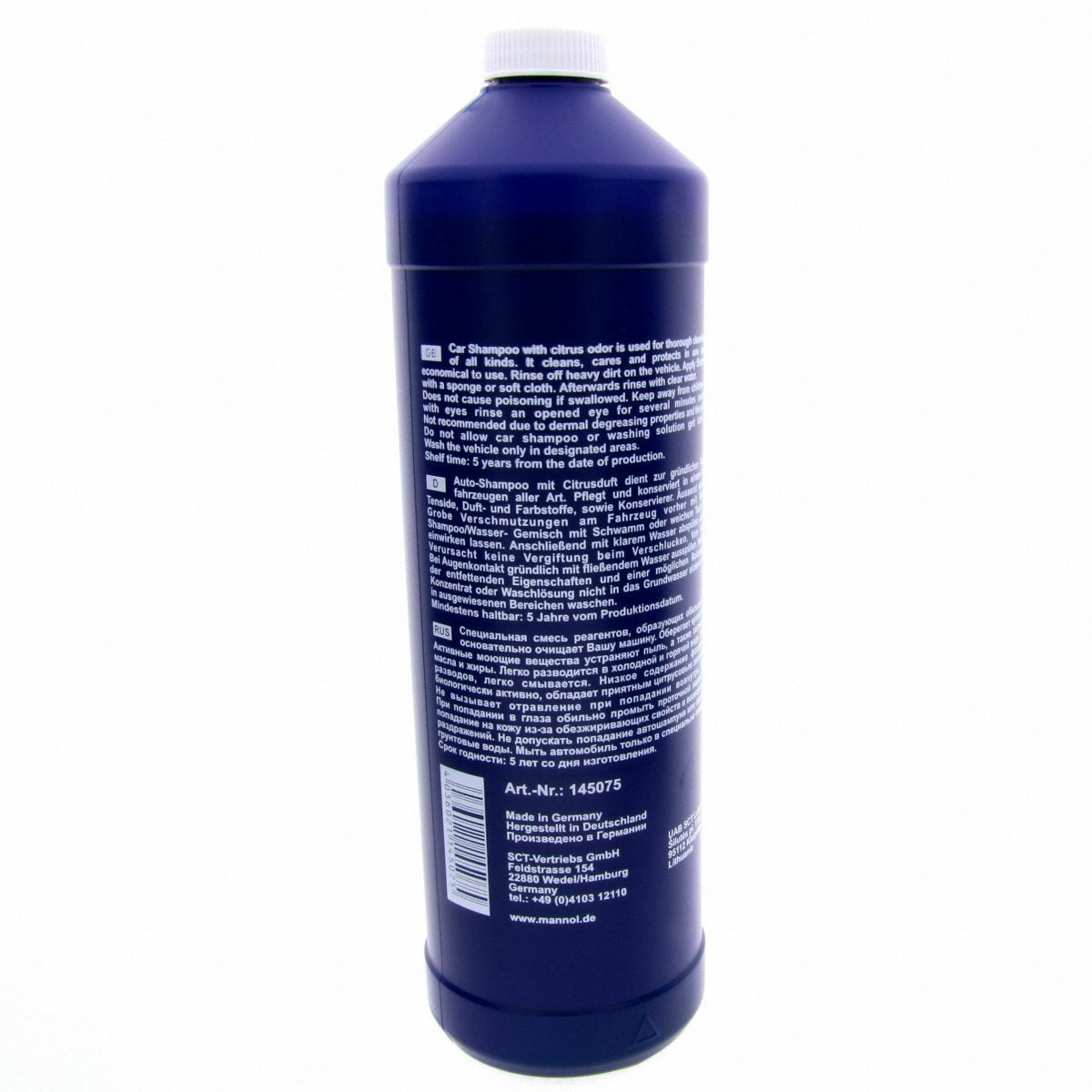 1 Liter MANNOL Auto Shampoo ASK 9808 Reinigungsmittel Autowäsche Glanz Wäsche