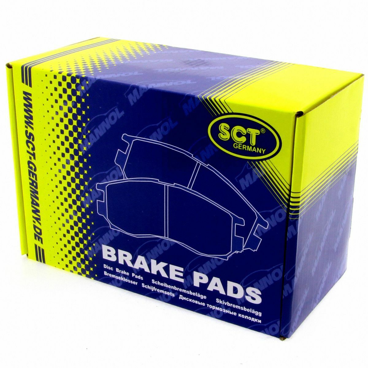 SCT Bremsbeläge SP311PR Bremsklötze Bremsbelagsatz Bremsen vorne VAG VW