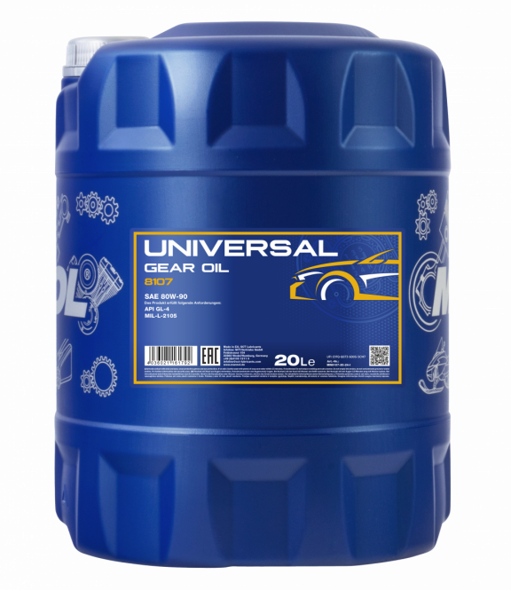 60 Liter MANNOL Universal Getriebeöl 80W-90 GL4 80W90 Getriebe Öl