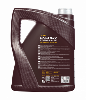 1x5 Liter MANNOL Energy Formula PD 5W-40 API SN Motoröl 5W40 x Motor Flush