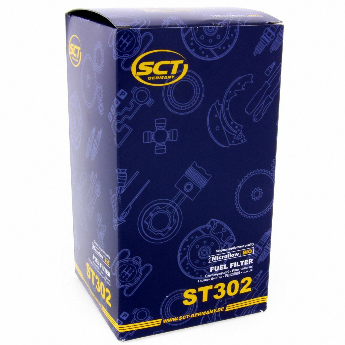 SCT Kraftstofffilter ST 302 Motorfilter Benzinfilter passend für Alfa Romeo VW