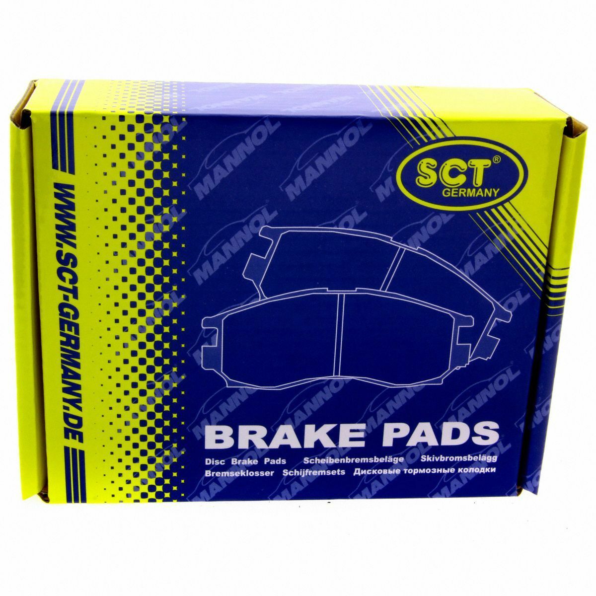 *** SCT Bremsbeläge SP 221 PR Bremsklötze Bremsbelagsatz vorne passend für Peugeot