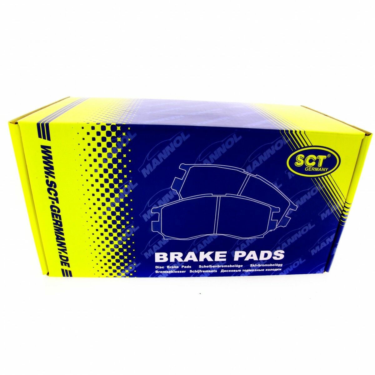 SCT Bremsbeläge SP 244 Bremsklötze Bremsbelagsatz vorne Mercedes
